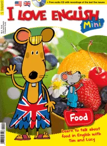 Portada I Love English Mini - Food