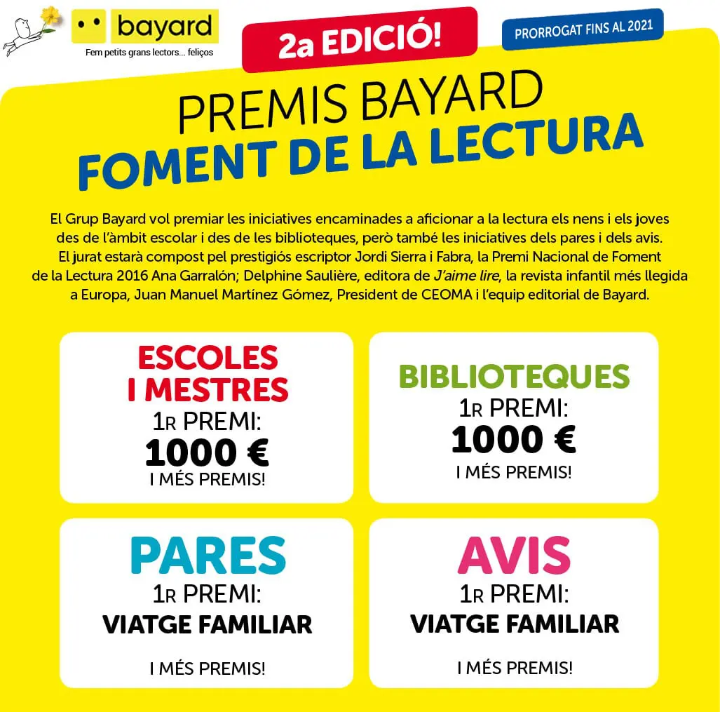 Premis Bayard foment de la lectura