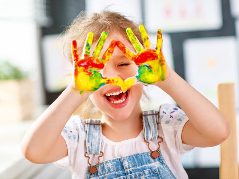 Pintar con nuestros bebés de 2 a 3 años